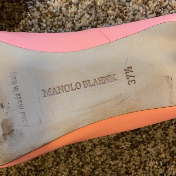 Manolo Blahnik BB Patent Pump 105MM - Picture 3 of 9